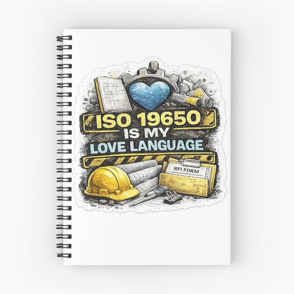 Item preview, ISO 19650 Is My Love Language Funny BIM Manager Design designed and sold by Arch4Design.