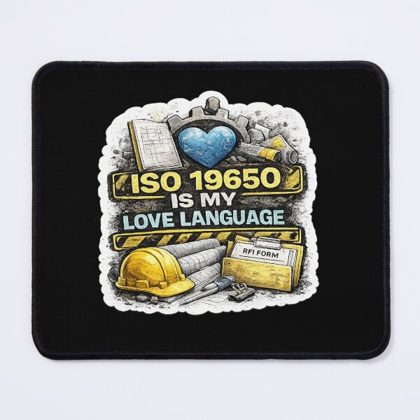 Item preview, ISO 19650 Is My Love Language Funny BIM Manager Design designed and sold by Arch4Design.