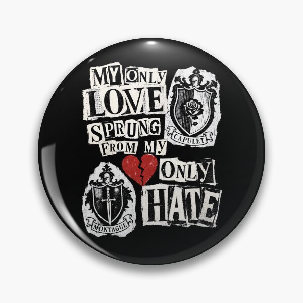 Item preview, Romeo and Juliet My Only Love Sprung From My Only Hate Collage designed and sold by Fenay Designs.