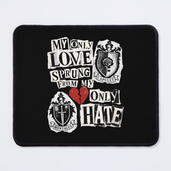 Item preview, Romeo and Juliet My Only Love Sprung From My Only Hate Collage designed and sold by Fenay Designs.