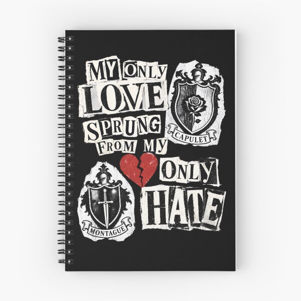 Item preview, Romeo and Juliet My Only Love Sprung From My Only Hate Collage designed and sold by Fenay Designs.