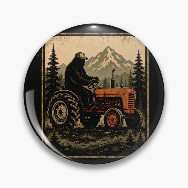 Item preview, Tractor Farmer Mountain Country Life designed and sold by THREE LITTLE BEANS.