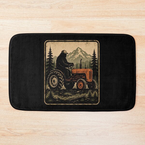 Item preview, Tractor Farmer Mountain Country Life designed and sold by THREE LITTLE BEANS.