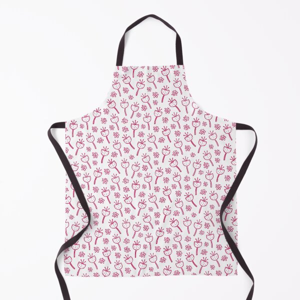 Item preview, Pink Tulip Doodle Floral Seamless Pattern White Background. designed and sold by Zaya_art.