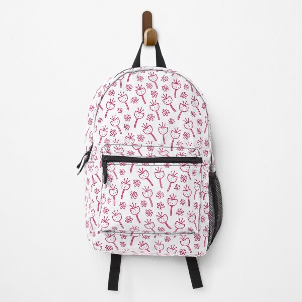 Item preview, Pink Tulip Doodle Floral Seamless Pattern White Background. designed and sold by Zaya_art.
