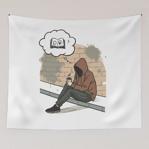 Item preview, Urban Graffiti Coffee Thinker Art designed and sold by aminomen.