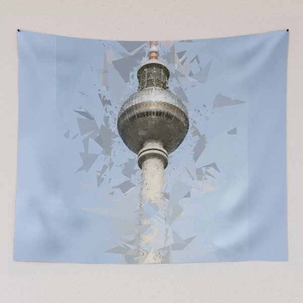 Item preview, Berlin TV Tower Abstract Germany Travel Art designed and sold by Vac1.