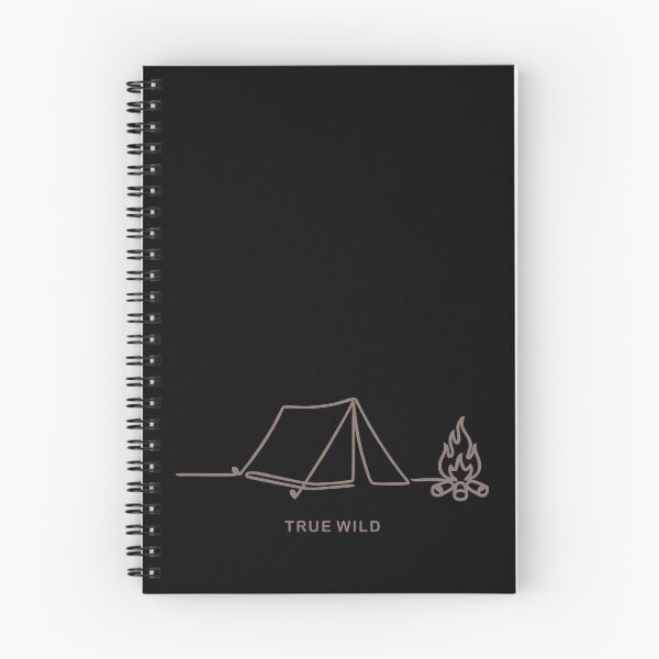 Item preview, Minimalist Camping One Line Art - True Wild designed and sold by DarojadNR.