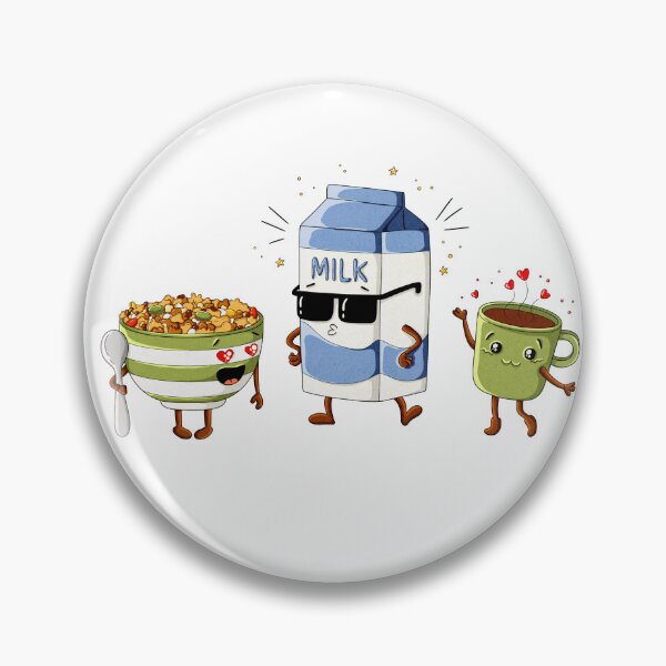 Item preview, Morning Squad Vibes – Cute Breakfast Characters Set designed and sold by OKartashova.