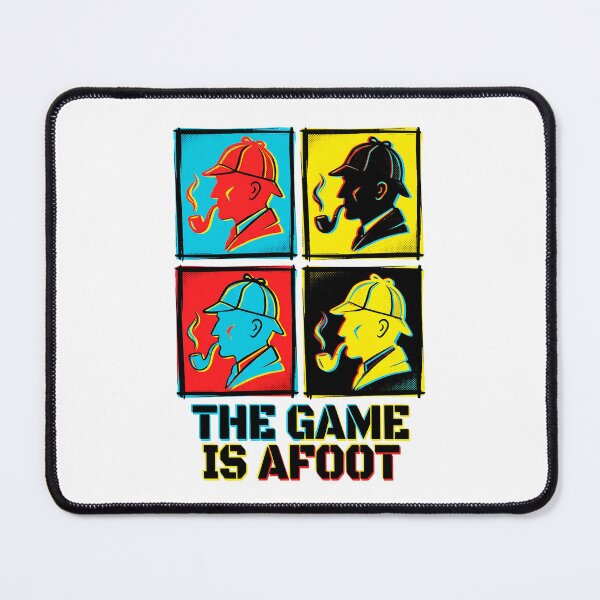 Item preview, Pop Art The Game Is Afoot Sherlock Holmes Retro Graphic designed and sold by Fenay Designs.