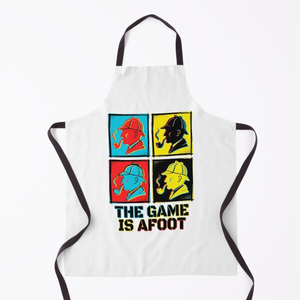 Item preview, Pop Art The Game Is Afoot Sherlock Holmes Retro Graphic designed and sold by Fenay Designs.