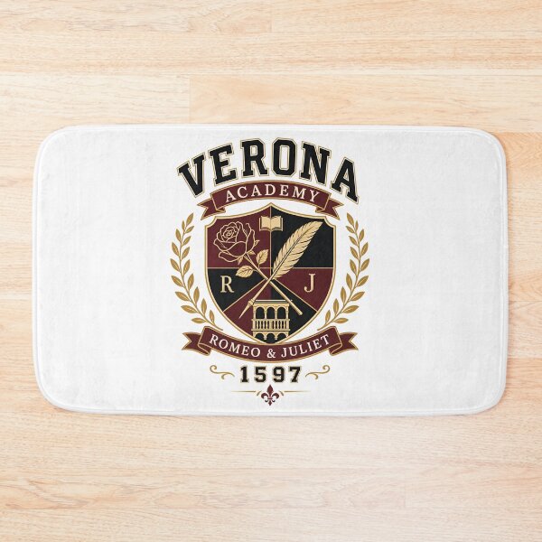Item preview, Romeo and Juliet Verona Academy Dark Academia Crest Badge designed and sold by Fenay Designs.