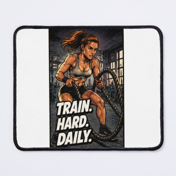 Item preview, TRAIN HARD DAILY designed and sold by SilentRep.