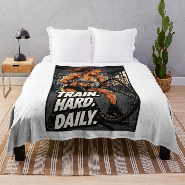 Item preview, TRAIN HARD DAILY designed and sold by SilentRep.