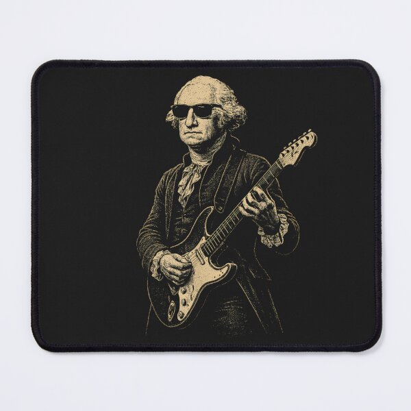 Item preview, George Washington Rock And Roll Guitarist Founding Father designed and sold by GrumpySableye.