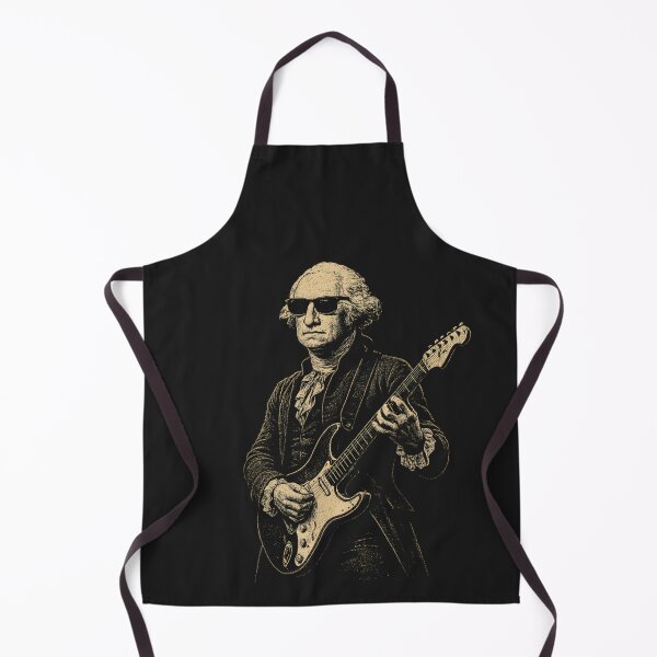 Item preview, George Washington Rock And Roll Guitarist Founding Father designed and sold by GrumpySableye.