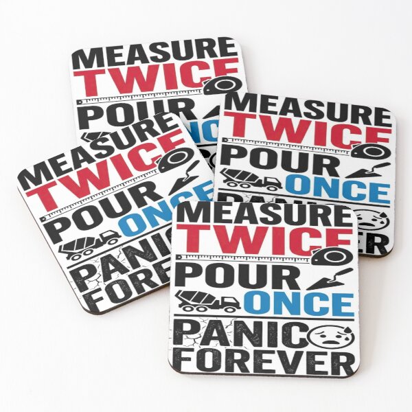 Item preview, Measure twice designed and sold by KHustle.