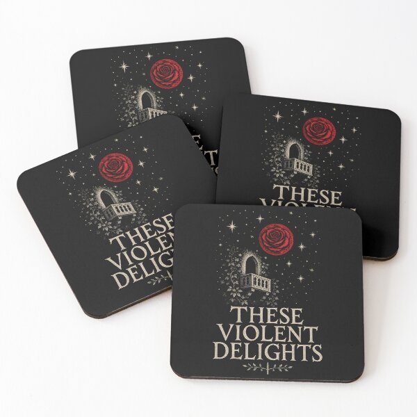 Item preview, Romeo and Juliet These Violent Delights Rose Moon Art designed and sold by Fenay Designs.