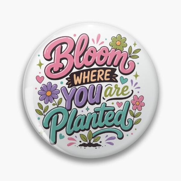 Item preview, Bloom Where You Are Planted – Christian Growth designed and sold by Verse & Vibes.