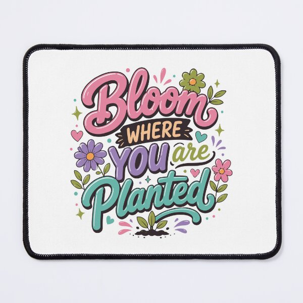 Item preview, Bloom Where You Are Planted – Christian Growth designed and sold by Verse & Vibes.