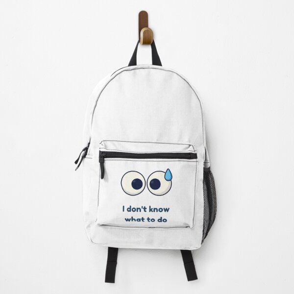 Item preview, Funny I Don't Know What To Do Cute Eyes Cartoon designed and sold by ClumsyStudio.