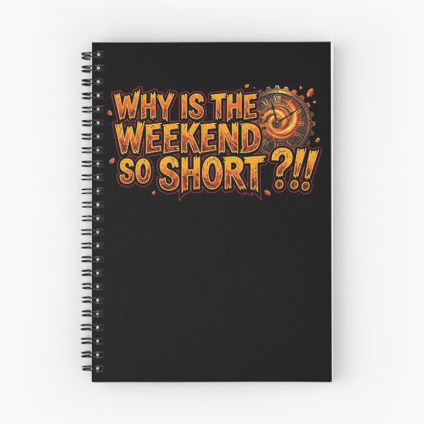 Item preview, Why is the weekend so short_V1 designed and sold by ART-OF-ORION.