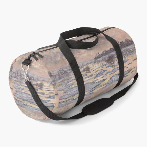 Item preview, Frozen Seine River at Winter Sunset designed and sold by artofuniverse.