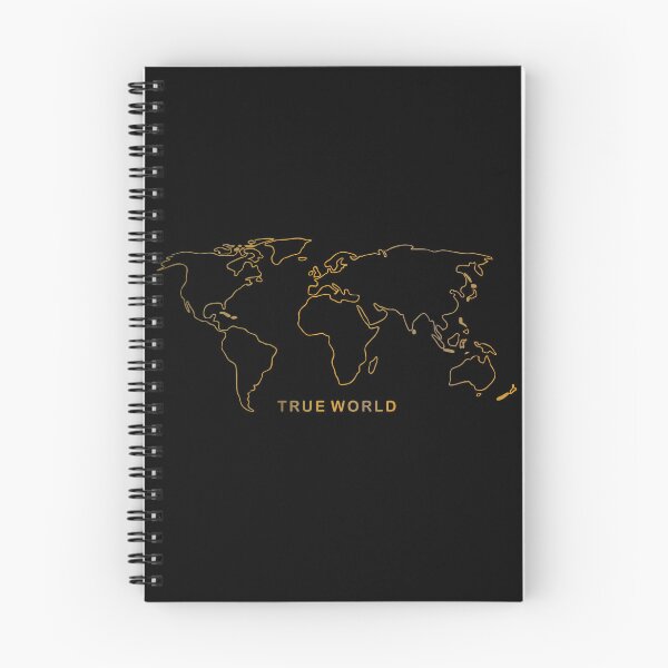 Item preview, Minimalist World Map One Line Art - True World designed and sold by DarojadNR.