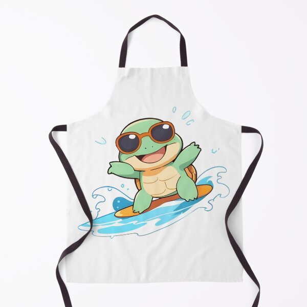 Item preview, Surfer Turtle — Summer Wave Kawaii Sticker designed and sold by tommysworks.
