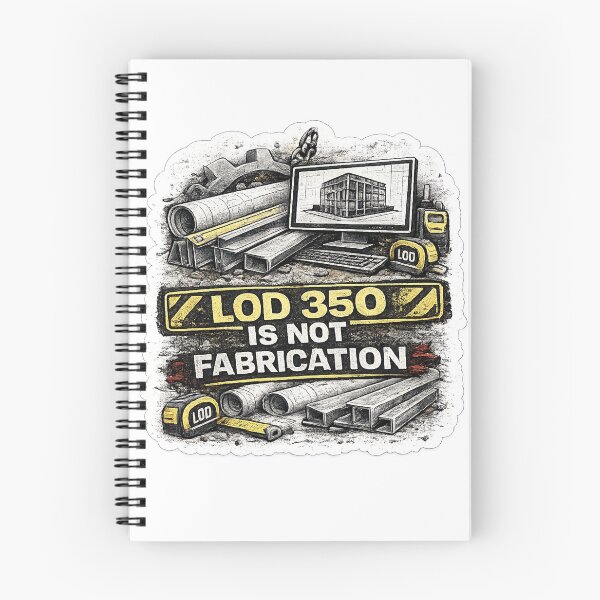 Item preview, LOD 350 Is Not Fabrication BIM Manager Construction Engineer Design designed and sold by Arch4Design.