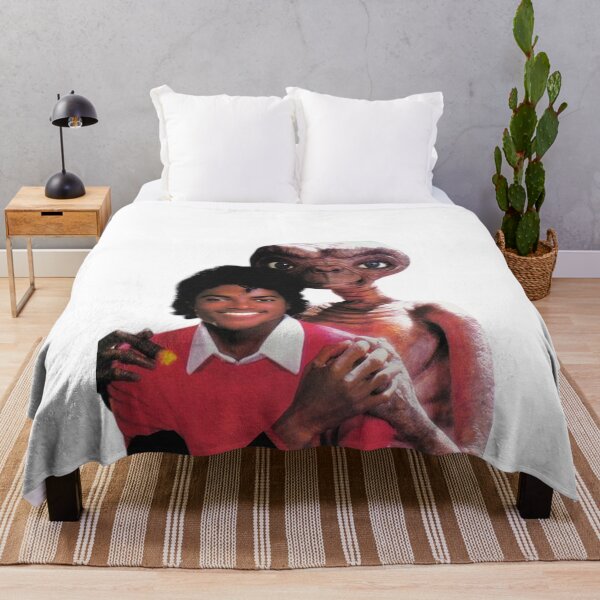 Item preview, M.J & E.T pop legend iconic moment fan art designed and sold by ThxtTheArtist.
