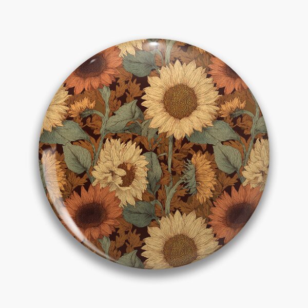 Item preview, Graceful Sunflower Flower  - Retro Flower Floral - Gifts For Father designed and sold by RoyalStarsPatts.