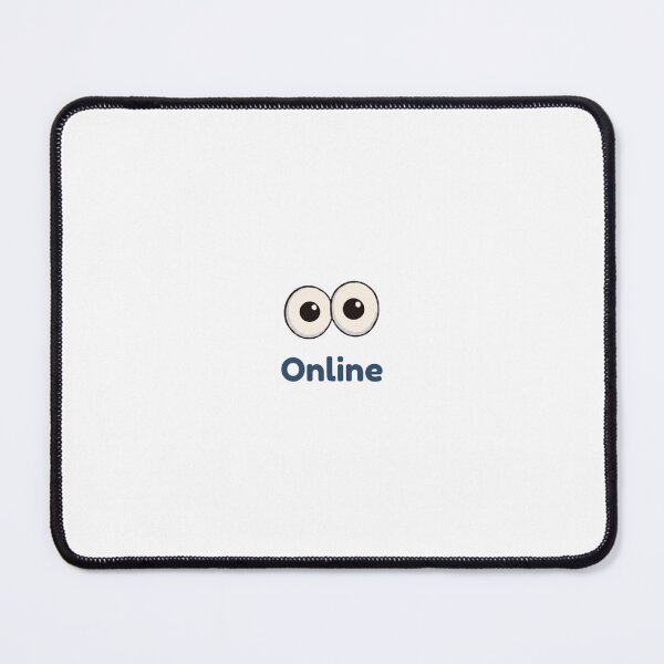 Item preview, Cute Online Wide Eyes Funny Cartoon Art designed and sold by ClumsyStudio.