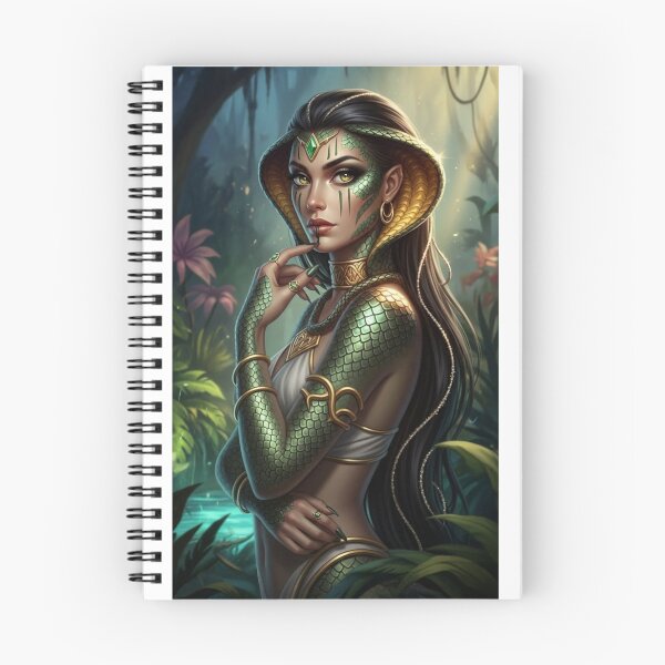 Item preview, Naga in Jungle 2 = AI Generated Image designed and sold by Prestons Corner.