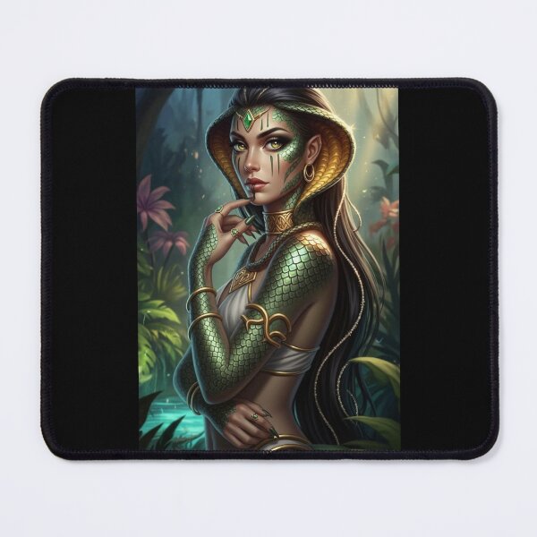 Item preview, Naga in Jungle 2 = AI Generated Image designed and sold by Prestons Corner.