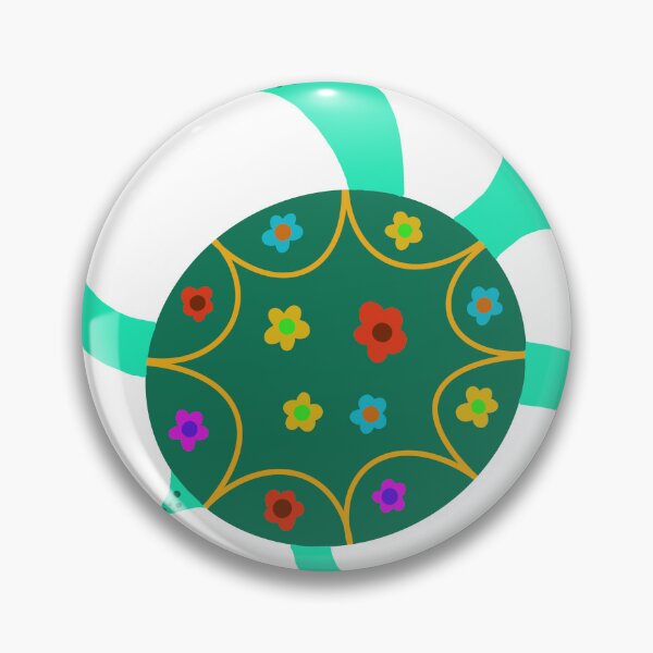Item preview, cute flower turtle designed and sold by LeisuretimeArt.
