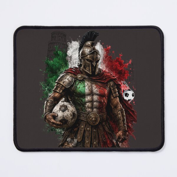 Item preview, Italian Football Warrior | Soccer Gladiator Art designed and sold by TheWorldGameStudio .