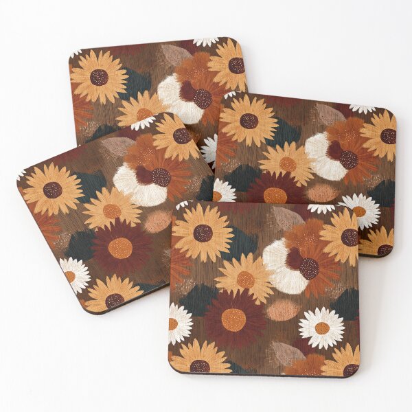 Item preview, Edgy Sunflower  - Birthday Flower Pattern - Gifts For Girlfriend designed and sold by RoyalStarsPatts.
