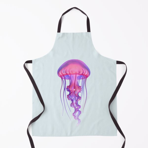 Item preview, Vibrant Cosmic Jellyfish Watercolor Art designed and sold by Violet-Forge.