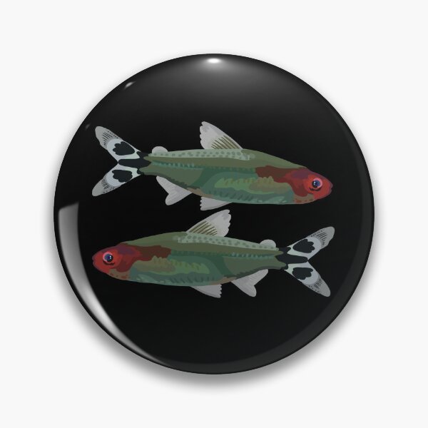 Item preview, Firehead Tetra Fish Design | Tropical Freshwater Aquarium Fish designed and sold by PrettylittlepastelUk.