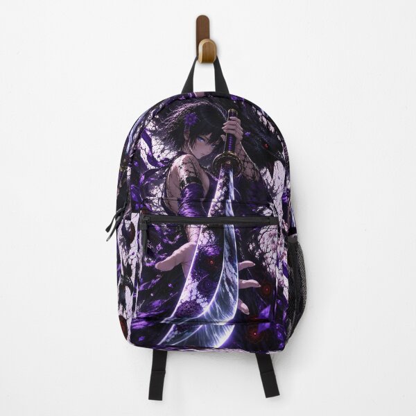 Item preview, Shadow Raven Samurai Anime Girl | Dark Fantasy Katana Warrior Purple Gothic Art designed and sold by Dyan4.
