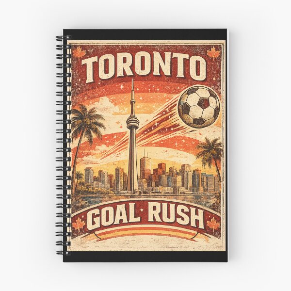 Item preview, Toronto Goal Rush Retro CN Tower Soccer Shirt | Vintage Canada Travel Design designed and sold by Globalcitytees.