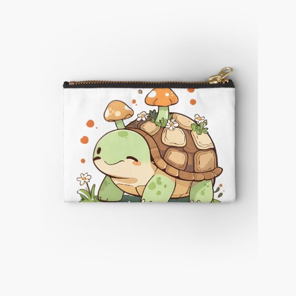 Item preview, Mossy Turtle — Cottagecore Forest Kawaii Sticker designed and sold by tommysworks.