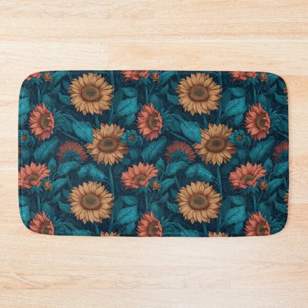 Item preview, Bold Sunflower Floral  - Botanical Garden Pattern - Gifts For Guys designed and sold by RoyalStarsPatts.