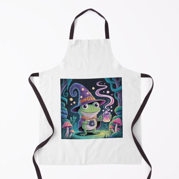 Item preview, Cute Wizard Frog Magic Coffee Fantasy Tee designed and sold by PixelStyle Studio.