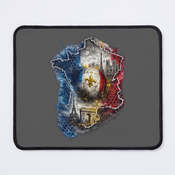 Item preview, France Football Map Art | French Soccer Fan Graphic | France Inspired Sports Design designed and sold by TheWorldGameStudio .