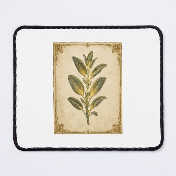 Item preview, Apothecary Herbs Glowing Botanical Chart — Luminous Witchy Herbalism Wall Art designed and sold by Brackenlume Studio.