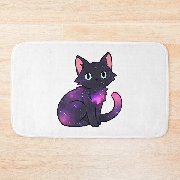 Item preview, little cat with a coat full of stars designed and sold by Marie Colençon.