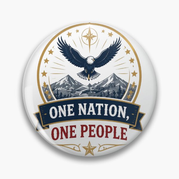 Item preview, One Nation, One People – July 4th Special designed and sold by Icareis-Studios.
