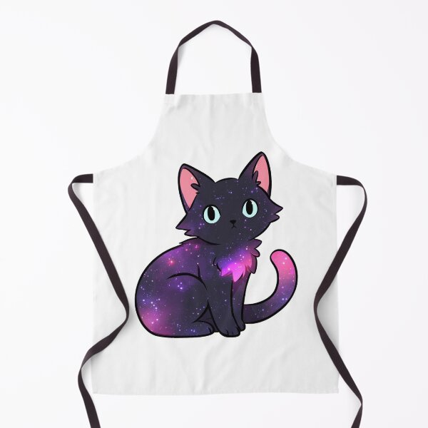 Item preview, little cat with a coat full of stars designed and sold by Marie Colençon.